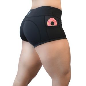 Feed Me Fight Me Donut Pocket Shorts
